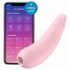 Satisfyer Curvy 2+ - slimme luchtdruk vibratiemassager (roze)