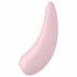 Satisfyer Curvy 2+ - slimme luchtdruk vibratiemassager (roze)