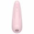 Satisfyer Curvy 2+ - slimme luchtdruk vibratiemassager (roze)