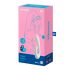 Satisfyer Heat Wave - slimme, verwarmende vibrator met arm (mint)