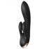 Satisfyer Double Flex - slimme, dubbele clitoris vibrator (zwart)