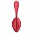 Satisfyer Shiny Petal - vibrerend ei met afstandsbediening (rood)