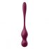 Satisfyer Love Birds Vary - slimme, verstelbare geisha bal (bordeaux)