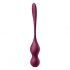 Satisfyer Love Birds Vary - slimme, verstelbare geisha bal (bordeaux)