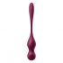 Satisfyer Love Birds Vary - slimme, verstelbare geisha bal (bordeaux)