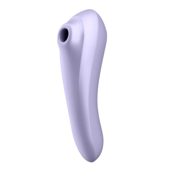 Satisfyer Dual Plezier - slimme luchtgolf 2in1 vibrator (paars)