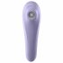 Satisfyer Dual Plezier - slimme luchtgolf 2in1 vibrator (paars)