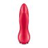 Satisfyer Rotator Plug 1 - oplaadbare kralen anale vibrator (rood)