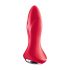 Satisfyer Rotator Plug 1 - oplaadbare kralen anale vibrator (rood)