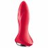 Satisfyer Rotator Plug 1 - oplaadbare kralen anale vibrator (rood)