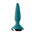 Satisfyer Plug-ilicious 1 - slimme anale vibrator (groen)