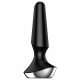 Satisfyer Plug-ilicious 2 - slimme anale vibrator (zwart)