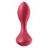 Satisfyer Backdoor Lover - oplaadbare waterdichte anale vibrator (rood)