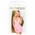 Penthouse Zoet & Pikant - halter jurk en string (roze) - M/L