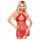 Penthouse Libido Boost - kanten babydoll en tanga (rood)