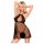 Penthouse Libido Boost - kanten babydoll en string (zwart)