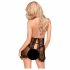 Penthouse Libido Boost - kanten babydoll en string (zwart)