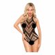 Penthouse Go Hotter - halter body met gaatjes (zwart)