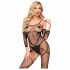 Penthouse "Under Arrest" Open Jumpsuit (Black)  - XL