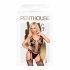 Penthouse Love Bud - kanten open net set (zwart)