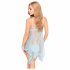 Penthouse Naughty Pop - kanten jurk en string (blauw) - M/L