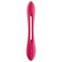 Satisfyer Elastic Joy - oplaadbare, flexibele paarvibrator (rood)