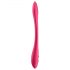 Satisfyer Elastic Joy - oplaadbare, flexibele paarvibrator (rood)