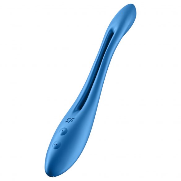 Satisfyer Elastic Game - oplaadbare, flexibele paar vibrator (blauw)