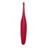 Satisfyer Twirling Fun – oplaadbare, waterdichte clitoris vibrator (rood)