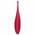 Satisfyer Twirling Fun - oplaadbare, waterdichte clitoris vibrator (rood)