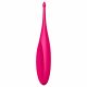 Satisfyer Twirling Plezier - oplaadbare, waterdichte clitoris vibrator (magenta)