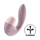 Satisfyer Supernova - oplaadbare, luchtdruk 2in1 vibrator (roze)