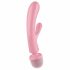 Satisfyer Triple Lover - G-spot en massager vibrator (roze)