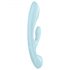 Satisfyer Triple Oh - oplaadbare vibrator met clitorisstimulatie (blauw)