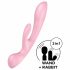 Satisfyer Triple Oh - oplaadbare clitoristril (roze)