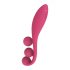 Satisfyer Tri Ball 1 - oplaadbare multifunctionele vibrator (rood)