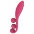 Satisfyer Tri Ball 1 - oplaadbare multifunctionele vibrator (rood)