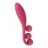 Satisfyer Tri Ball 1 - oplaadbare multifunctionele vibrator (rood)