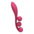 Satisfyer Tri Ball 1 - oplaadbare multifunctionele vibrator (rood)