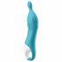 Satisfyer A-Mazing 2 - oplaadbare A-punt vibrator (turkoois)