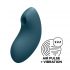 Satisfyer Vulva Lover 2 - oplaadbare luchtdruk clitoris vibrator (blauw)