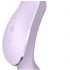 Satisfyer Curvy Trinity 2 - Oplaadbare luchtgolven 2in1 vibrator (paars)