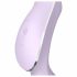 Satisfyer Curvy Trinity 2 - Oplaadbare luchtgolven 2in1 vibrator (paars)