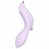 Satisfyer Curvy Trinity 2 - Oplaadbare luchtgolven 2in1 vibrator (paars)