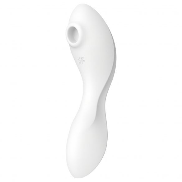 Satisfyer Curvy Trinity 5+ - slimme luchtgolven 2in1 vibrator (wit)