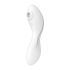 Satisfyer Curvy Trinity 5+ - slimme luchtgolven 2in1 vibrator (wit)