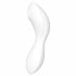 Satisfyer Curvy Trinity 5+ - slimme luchtgolven 2in1 vibrator (wit)