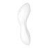 Satisfyer Curvy Trinity 5+ - slimme luchtgolven 2in1 vibrator (wit)