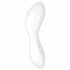 Satisfyer Curvy Trinity 5+ - slimme luchtgolven 2in1 vibrator (wit)