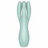 Satisfyer Threesome 3 - oplaadbare clitorisstimulator (mint)